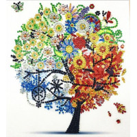 Купить Алмазная мозаика 5D Дерево жизни 24 х 24 см (арт. PR1207) Купить Алмазная мозаика 5D Дерево жизни 24 х 24 см (арт. PR1207)