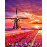 Купить Алмазная вышивка на подрамнике Мельница в лавандовом поле 40 х 50 см (арт. TN1169) Купить Алмазная вышивка на подрамнике Мельница в лавандовом поле 40 х 50 см (арт. TN1169)