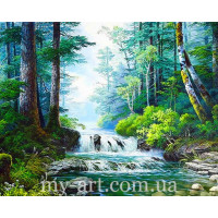 Купить Алмазная вышивка 40 х 50 см на подрамнике Природа Украина (арт. TN1187) Купить Алмазная вышивка 40 х 50 см на подрамнике Природа Украина (арт. TN1187)