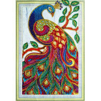 Купить Алмазная мозаика 5D Яркий павлин 34 х 24 см (арт. PR1210) Купить Алмазная мозаика 5D Яркий павлин 34 х 24 см (арт. PR1210)