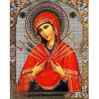 Купить Алмазная вышивка Божией Матери икона 34 х 24 см (арт. PR722) Купить Алмазная вышивка Божией Матери икона 34 х 24 см (арт. PR722)