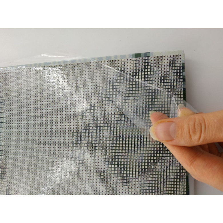 Алмазная вышивка 40 х 50 см на подрамнике Осеннее кофе (арт. TN1181)