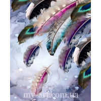 Купить Алмазная вышивка круглые стразы 40 х 50 см на подрамнике Перья магической птицы (арт. AR-3138) без коробки Купить Алмазная вышивка круглые стразы 40 х 50 см на подрамнике Перья магической птицы (арт. AR-3138) без коробки