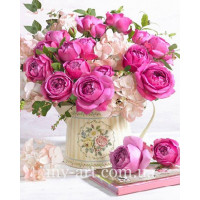 Купить Алмазная вышивка круглые стразы 40 х 50 см на подрамнике Яркие малиновые пионы (арт. AR-3140) Купить Алмазная вышивка круглые стразы 40 х 50 см на подрамнике Яркие малиновые пионы (арт. AR-3140)