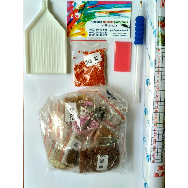 Купить Алмазная вышивка без коробки Нежные тюльпаны MyArt 40 х 30 см (арт. MA643)