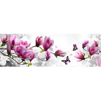 Купить Набор алмазной вышивки Бабочка на ветке с цветами 20 х 40 см (арт. FS040) Купить Набор алмазной вышивки Бабочка на ветке с цветами 20 х 40 см (арт. FS040)