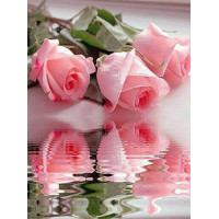 Купить Алмазная вышивка без коробки MyArt Розы у воды 50 х 66 см (арт. MA600) Купить Алмазная вышивка без коробки MyArt Розы у воды 50 х 66 см (арт. MA600)