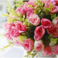 Купить Алмазная вышивка Праздничные цветы 25 х 25 см (арт. FS160) Купить Алмазная вышивка Праздничные цветы 25 х 25 см (арт. FS160)