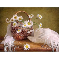 Купить Алмазная вышивка Корзина с цветами 40 х 30 см (арт. FS175) Купить Алмазная вышивка Корзина с цветами 40 х 30 см (арт. FS175)