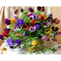 Купить Алмазная вышивка без коробки Букет в вазе MyArt 40 х 50 см (арт. MA697) Купить Алмазная вышивка без коробки Букет в вазе MyArt 40 х 50 см (арт. MA697)