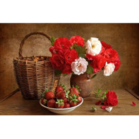 Купить Алмазная вышивка Цветы для тебя 40 х 30 см (арт. FS303) Купить Алмазная вышивка Цветы для тебя 40 х 30 см (арт. FS303)