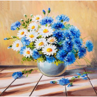 Купить Алмазная вышивка Пастельный букет 30 х 30 см (арт. FS354) Купить Алмазная вышивка Пастельный букет 30 х 30 см (арт. FS354)