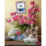 Купить Набор алмазной вышивки Орхидеи модницы 30 х 40 см (арт. FS463)