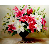 Купить Алмазная вышивка без коробки MyArt Ароматные лилии 20 х 25 см (арт. MA479) Купить Алмазная вышивка без коробки MyArt Ароматные лилии 20 х 25 см (арт. MA479)