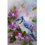 Купить Алмазная мозаика без коробки MyArt Птица счастья 40 х 30 см (арт. MA599)