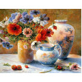 Купить Алмазная мозаика без коробки MyArt Завтрак на даче 40 х 30 см (арт. MA802)