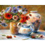 Купить Алмазная мозаика без коробки MyArt Завтрак на даче 40 х 30 см (арт. MA802)