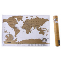 Купить Скретч карта мира в коробке 30*42 см на английском языке Купить Скретч карта мира в коробке 30*42 см на английском языке