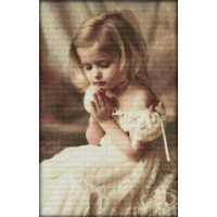 Купить Вышивка крестом набор Девочка 35х52 см (арт. MK003) Купить Вышивка крестом набор Девочка 35х52 см (арт. MK003)