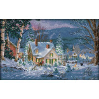 Купить Вышивка крестиком набор Снежная ночь 55х37 см (арт. MK018) Купить Вышивка крестиком набор Снежная ночь 55х37 см (арт. MK018)