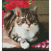 Купить Вышивка счетным крестом Любимый питомец 37х34 см (арт. MK030) Купить Вышивка счетным крестом Любимый питомец 37х34 см (арт. MK030)