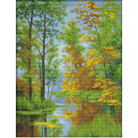 Купить Вышивка крестом на канве Умиротворение природы 42х52 см (арт. MK035) Купить Вышивка крестом на канве Умиротворение природы 42х52 см (арт. MK035)