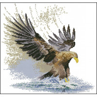 Купить Набор для вышивания счетным крестом Орел в полете 42х41 см (арт. MK039) Купить Набор для вышивания счетным крестом Орел в полете 42х41 см (арт. MK039)