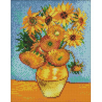 Купить Набор для вышивания крестиком Величественные подсолнухи 21х25 см (арт. MK041) Купить Набор для вышивания крестиком Величественные подсолнухи 21х25 см (арт. MK041)