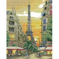 Купить Набор для вышивания крестиком Эйфелева башня 33х41 см (арт. MK042) Купить Набор для вышивания крестиком Эйфелева башня 33х41 см (арт. MK042)