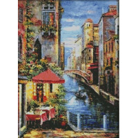 Купить Вышивка крестом на канве Канал Венеции, Италия 55х72 см (арт. MK072) Купить Вышивка крестом на канве Канал Венеции, Италия 55х72 см (арт. MK072)