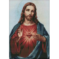 Купить Вышивка крестом набор Иисусом сын Божий 34х47 см (арт. MK123) канва СТ14 Купить Вышивка крестом набор Иисусом сын Божий 34х47 см (арт. MK123) канва СТ14