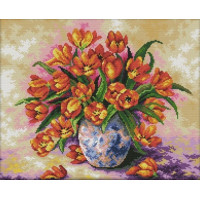 Купить Набор для вышивки счетным крестом Яркие тюльпаны 44х36 см (арт. MK142) Купить Набор для вышивки счетным крестом Яркие тюльпаны 44х36 см (арт. MK142)