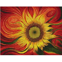 Купить Набор вишивки крестиком з нитками Огненный подсолнух 47х38 см (арт. MK145) Купить Набор вишивки крестиком з нитками Огненный подсолнух 47х38 см (арт. MK145)