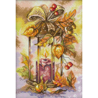 Купить Вышивка крестиком комплект с нитками Украшение дома 21х30 см (арт. MK157) Купить Вышивка крестиком комплект с нитками Украшение дома 21х30 см (арт. MK157)
