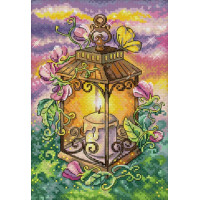 Купить Вышивка крестиком комплект с нитками Красивая свеча 21х30 см (арт. MK158) Купить Вышивка крестиком комплект с нитками Красивая свеча 21х30 см (арт. MK158)