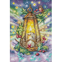 Купить Вишивка крестиком комплект з нитками Рождественская свечка 21х30 см (арт. MK162) Купить Вишивка крестиком комплект з нитками Рождественская свечка 21х30 см (арт. MK162)
