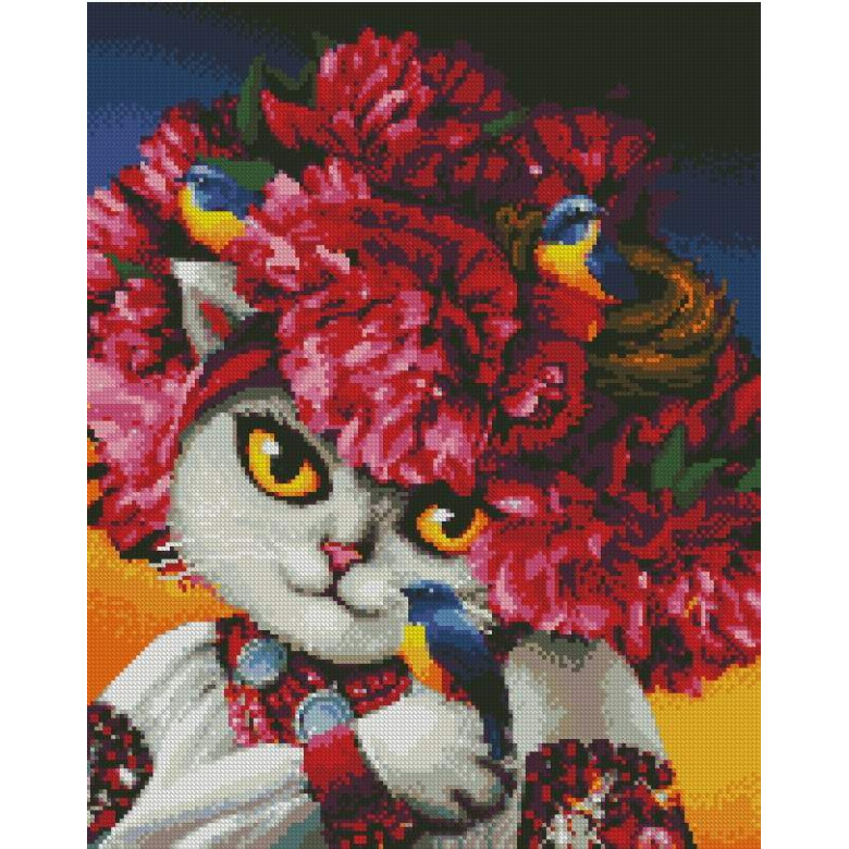 Квітуча киця ©marysha_art