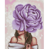 Дама з фіолетовим піоном