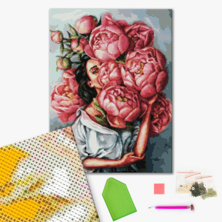 В хмарі піонів © Mykhailyshyna Daria