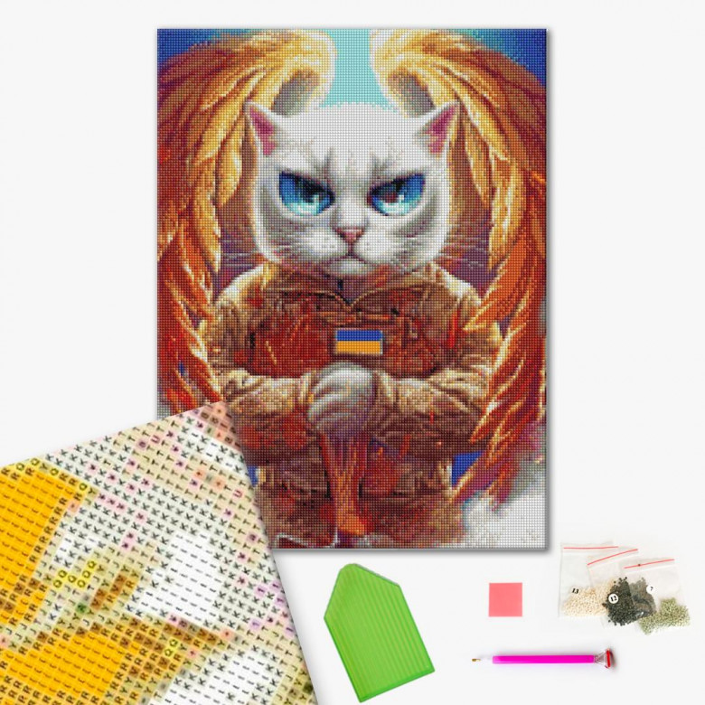 Котик Ангел© Маріанна Пащук