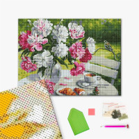 Сніданок з піонами