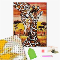 Жирафи в саванні