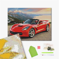 Червоний спорткар Червоний спорткар