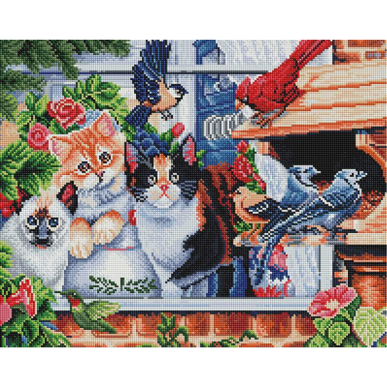 Кошенята в саду