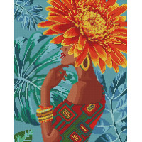 Дівчина - тропічна квітка