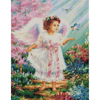 Ангелик з синичками