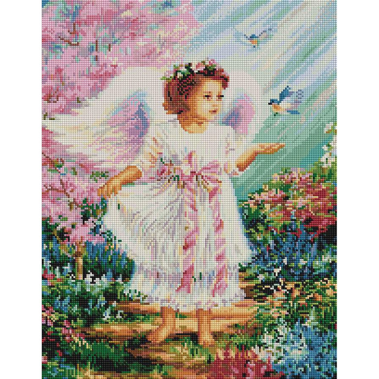 Ангелик з синичками