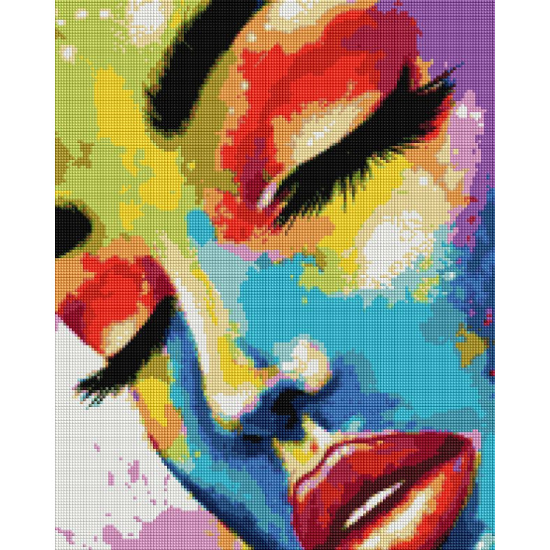 Жінка у фарбах  © Вікторія Чорна