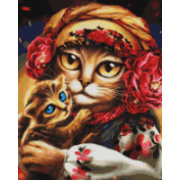 Сім'я котиків ©Маріанна Пащук