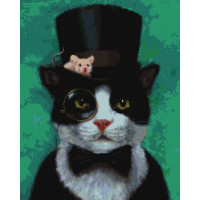 Котик джентельмен ©Lucia Heffernan